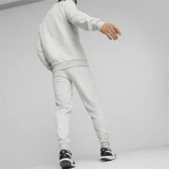 Pantalones De Deporte Hombre ESS ELEVATED PUMA Gris -Equipo De Fitness pantalones de deporte hombre ess elevated puma gris 3