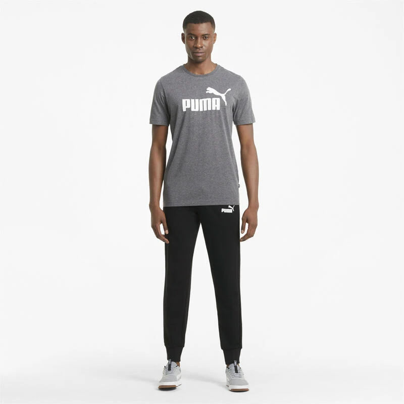 Pantalones Deportivos Essentials Logo Hombre PUMA Negro 6 Pantalones Deportivos Essentials Logo Hombre PUMA Negro - Imagen 4