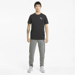 Pantalones Deportivos Evostripe Hombre PUMA Gris 10 Pantalones Deportivos Evostripe Hombre PUMA Gris -Equipo De Fitness pantalones deportivos evostripe hombre puma gris 3