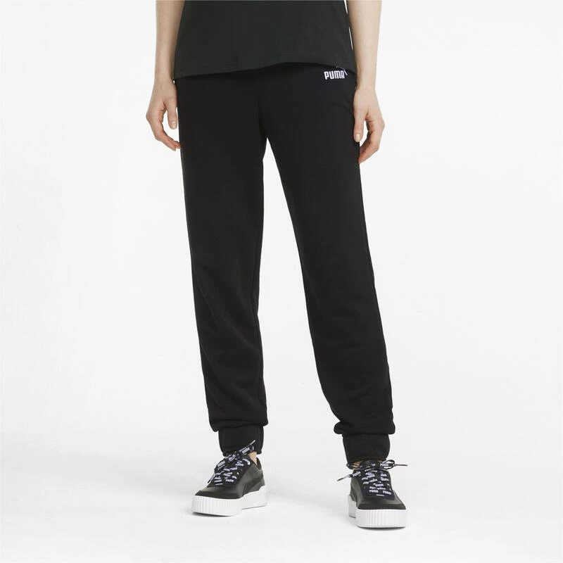 Pantalones Mujer PUMA Essentials+ Embroidery Negro 4 Pantalones Mujer PUMA Essentials+ Embroidery Negro - Imagen 2