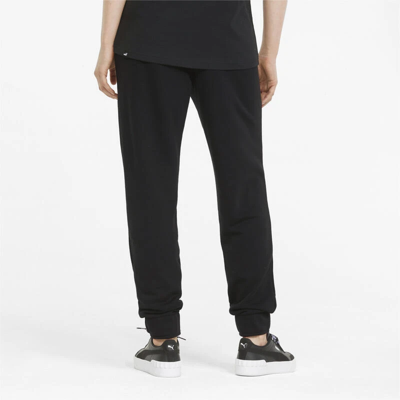 Pantalones Mujer PUMA Essentials+ Embroidery Negro 5 Pantalones Mujer PUMA Essentials+ Embroidery Negro - Imagen 3