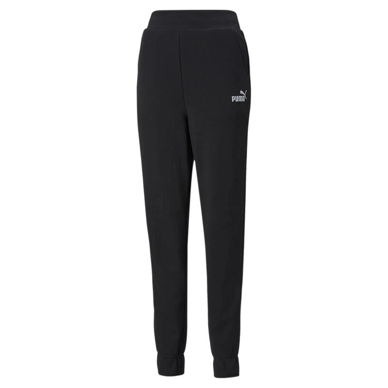 Pantalones Mujer PUMA Essentials+ Embroidery Negro 3 Pantalones Mujer PUMA Essentials+ Embroidery Negro