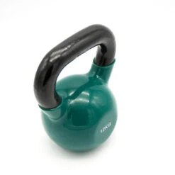 Pesa Rusa Kettlebell Hierro Con Recubrimiento De Vinilo 12kg -Equipo De Fitness pesa rusa kettlebell hierro con recubrimiento de vinilo 12kg 2