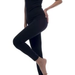 Set Camiseta Y Legging Noche Sin Costuras Con Fibra Emana,200 Den, Nina -Equipo De Fitness set camiseta y legging noche sin costuras con fibra emana200 den nina 2