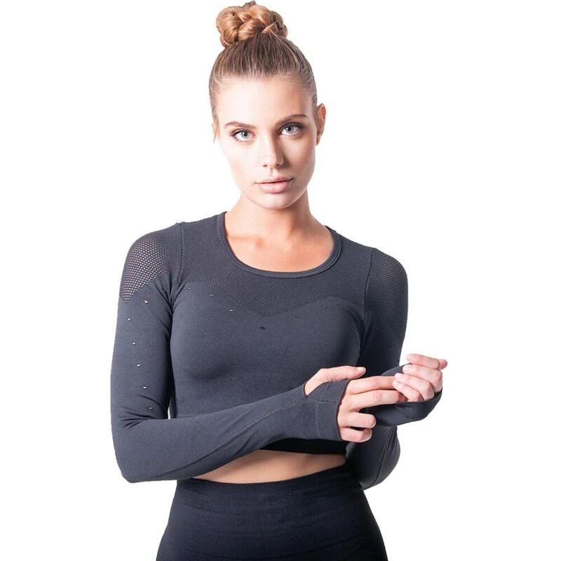 Set Legging Y Top Deportivo Sin Costuras Con Fibra Emana, Namasté Anaissa 5 Set Legging Y Top Deportivo Sin Costuras Con Fibra Emana, Namasté Anaissa - Imagen 3