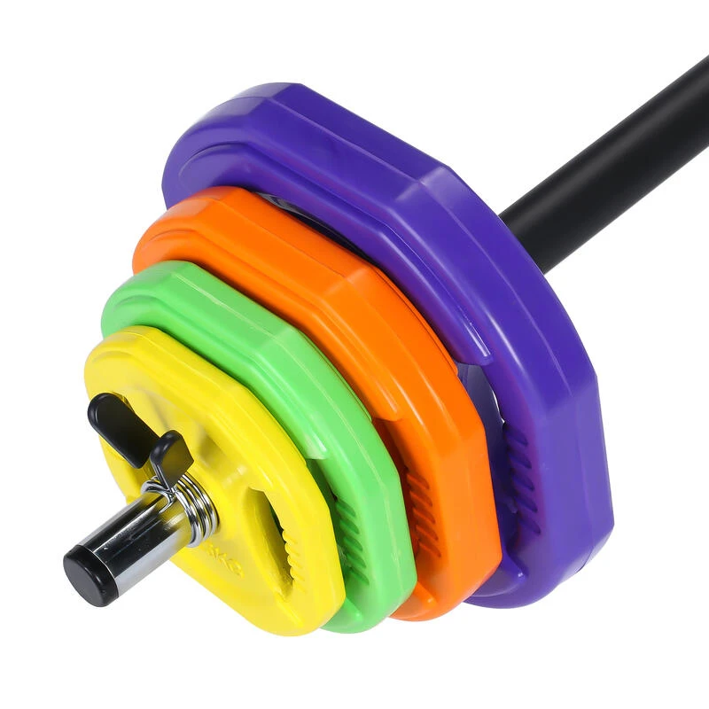 Set Pump Gimnasio De 20kg A 50kg Fitness Tech Multicolor 6 Set Pump Gimnasio De 20kg A 50kg Fitness Tech Multicolor - Imagen 4