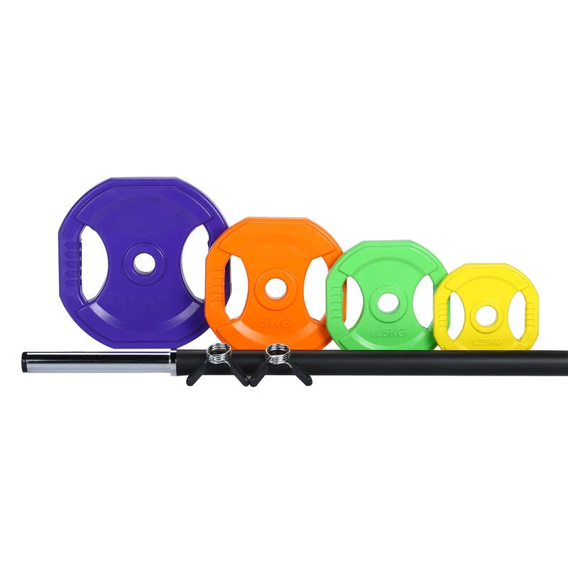 Set Pump Gimnasio De 20kg A 50kg Fitness Tech Multicolor 3 Set Pump Gimnasio De 20kg A 50kg Fitness Tech Multicolor