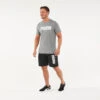 SHORT PUMA FITNESS ALGODÓN NEGRO - HOMBRE -Equipo De Fitness short puma fitness algodon negro hombre