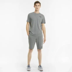 Shorts De Punto Essentials Hombre PUMA Gris 10 Shorts De Punto Essentials Hombre PUMA Gris -Equipo De Fitness shorts de punto essentials hombre puma gris 3