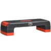 Step De Aeróbic Altura Ajustable 10/15/20 Cm HOMCOM 78x28x20 Cm Rojo