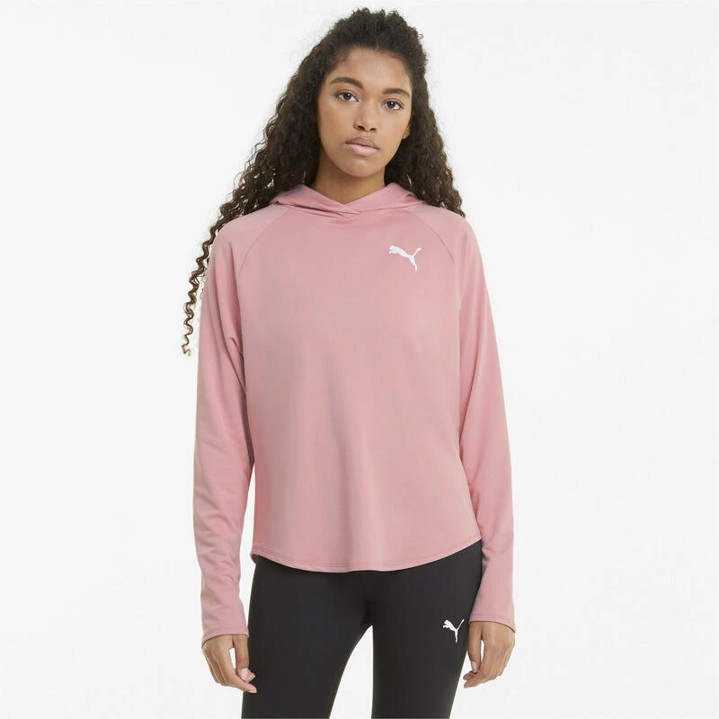 Sudadera Con Capucha Active Mujer PUMA Rosa Claro 4 Sudadera Con Capucha Active Mujer PUMA Rosa Claro - Imagen 2