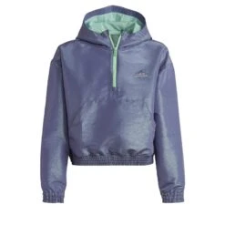 ADIDAS Sudadera Con Capucha Dance Loose Fit Woven Half-Zip