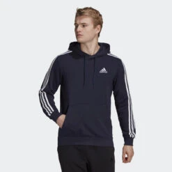 ADIDAS Sudadera Con Capucha Essentials 3 Bandas