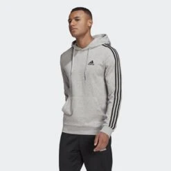 ADIDAS Sudadera Con Capucha Essentials 3 Bandas -Equipo De Fitness sudadera con capucha essentials 3 bandas 5