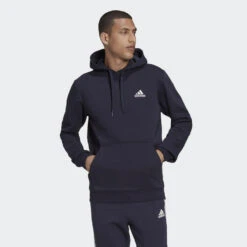 ADIDAS Sudadera Con Capucha Essentials Fleece -Equipo De Fitness sudadera con capucha essentials fleece 5