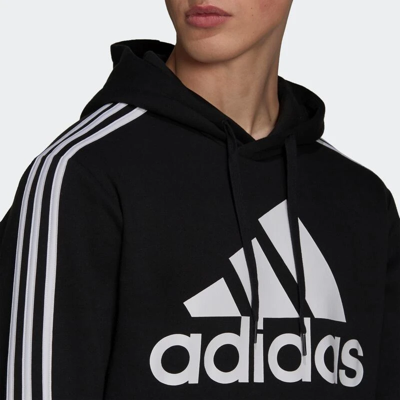 ADIDAS Sudadera Con Capucha Essentials Fleece Logo 3 Bandas 7 ADIDAS Sudadera Con Capucha Essentials Fleece Logo 3 Bandas - Imagen 5