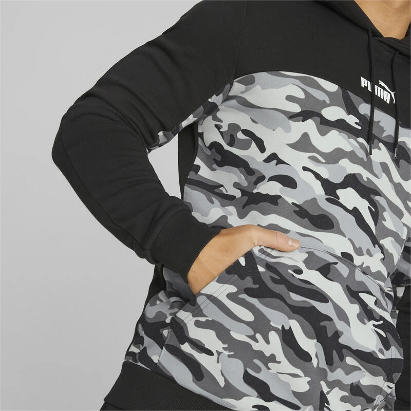 Sudadera Con Capucha Hombre Essentials Block Camo PUMA 6 Sudadera Con Capucha Hombre Essentials Block Camo PUMA - Imagen 4