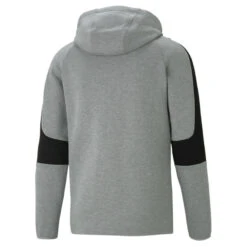 Sudadera Con Capucha Y Cremallera Completa Evostripe Hombre PUMA Gris -Equipo De Fitness sudadera con capucha y cremallera completa evostripe hombre puma gris 4