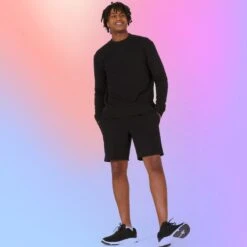 Sudadera Fitness Recta Cuello Redondo Hombre Domyos Essentiel Marrón 13 Sudadera Fitness Recta Cuello Redondo Hombre Domyos Essentiel Marrón -Equipo De Fitness sudadera cuello redondo hombre domyos essentiel negro