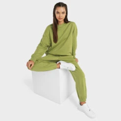 Sudadera De Cuello Redondo Mujer Tree-W -Equipo De Fitness sudadera de cuello redondo mujer tree w 3