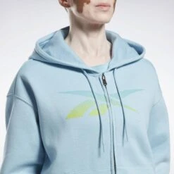 Sudadera Doorbuster Reebok Identity Zip-Up -Equipo De Fitness sudadera doorbuster reebok identity zip up 4