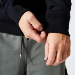 Sudadera Fitness 500 Essential Hombre Negro Cremallera Capucha -Equipo De Fitness sudadera fitness 500 essential hombre negro cremallera capucha 4