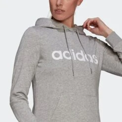 Sudadera Fitness Soft Training Linear Adidas Mujer Gris Capucha 9 Sudadera Fitness Soft Training Linear Adidas Mujer Gris Capucha -Equipo De Fitness sudadera fitness soft training linear adidas mujer gris capucha 2