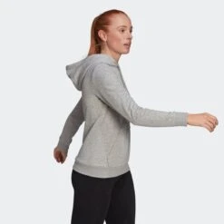 Sudadera Fitness Soft Training Linear Adidas Mujer Gris Capucha 11 Sudadera Fitness Soft Training Linear Adidas Mujer Gris Capucha -Equipo De Fitness sudadera fitness soft training linear adidas mujer gris capucha 4