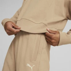 Sudadera Mujer HER PUMA Beige -Equipo De Fitness sudadera mujer her puma beige 3