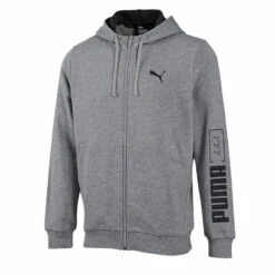 Sudadera Puma Gama Active Hombre Capucha Cremallera -Equipo De Fitness sudadera puma gama active hombre capucha cremallera 4