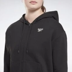 Sudadera Reebok Identity Small Logo French Terry Zip-Up -Equipo De Fitness sudadera reebok identity small logo french terry zip up 4