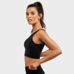 Sujetador Deportivo Mujer Crunch Black -Equipo De Fitness sujetador deportivo mujer crunch black 2