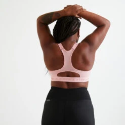 Sujetador Top Deportivo Fitness Sujeción Alta 920 Mujer Domyos Rosa 10 Sujetador Top Deportivo Fitness Sujeción Alta 920 Mujer Domyos Rosa -Equipo De Fitness sujetador top deportivo fitness sujecion alta 920 mujer domyos rosa 2