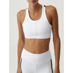 Born Living Yoga Top Deportivo De Mujer En Tejido Performance De Sujección Media