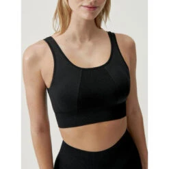 Born Living Yoga Top Deportivo De Mujer En Tejido Seamless De Sujección Media