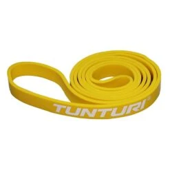 Tunturi Power Band - Banda De Resistencia - Elastic Fitness - Extra Light - Naranja -Equipo De Fitness tunturi power band light yellow banda elastica